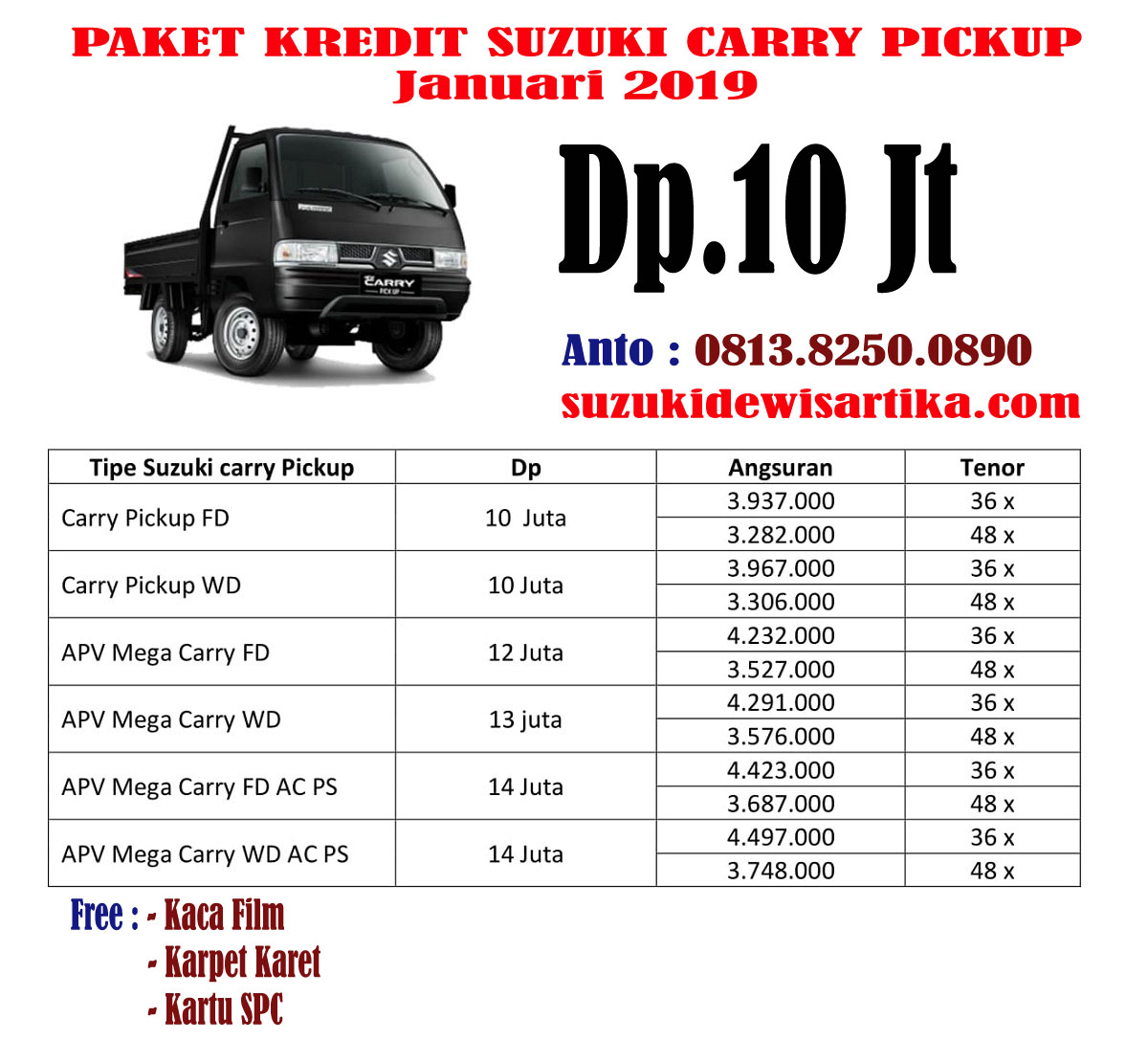 Suzuki Carry Pickup 2019 Harga Promo Dan Paket Kredit Dp Dan Angsuran Murah Dan Ringan Harga Suzuki Ertiga Dp 15 Juta Promo Suzuki Ertiga Paket Kredit Suzuki Ertiga Terbaru 2021 Promo Suzuki Xl7