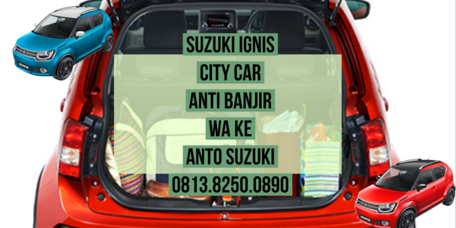 Suzuki Ignis City Car Anti Banjir