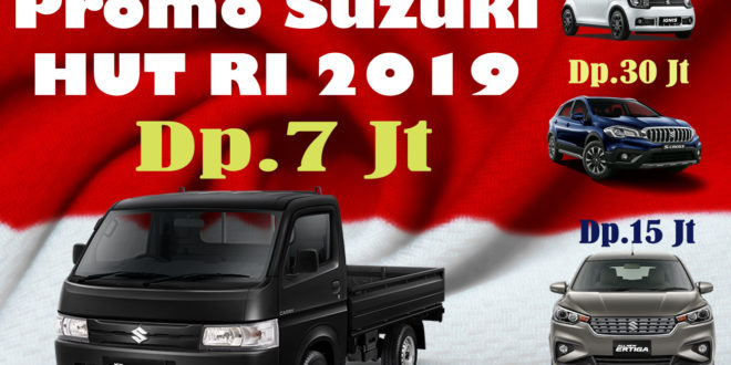 PROMO MOBIL SUZUKI BULAN AGUSTUS 2019
