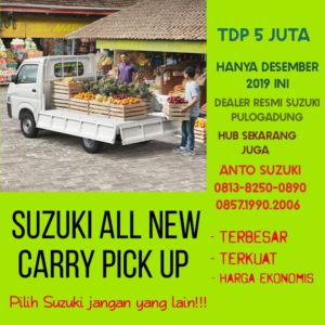Suzuki All New Carry Pick Up Desember Dp 5 juta