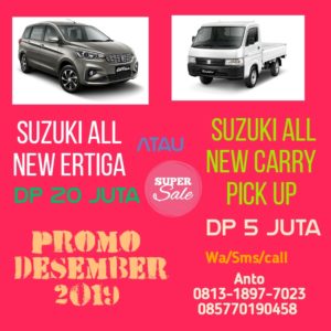 Suzuki All New Ertiga Dp 20 Juta Desember 2019