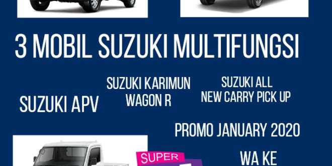3 Mobil Suzuki Multifungsi