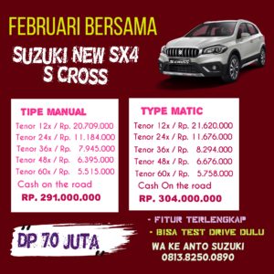 Suzuki new SX4 cross2020