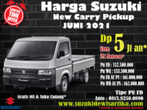 Harga Suzuki Carry Pickup Bulan jUNI 2021